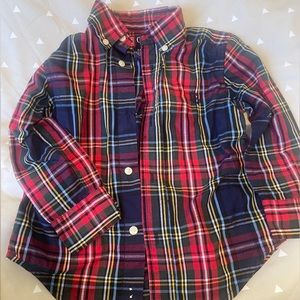 Chaps Button Up size‎ 2T toddler